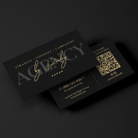 Modern Marketing Consultant Brand Strategist Black