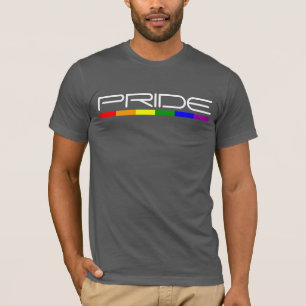 Modern Masculine and Cool Rainow Flag Pride T-Shirt