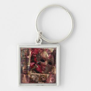 Modern Masks Key Ring
