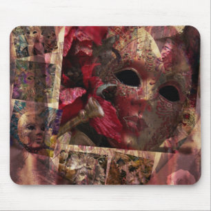 Modern Masks Mouse Mat