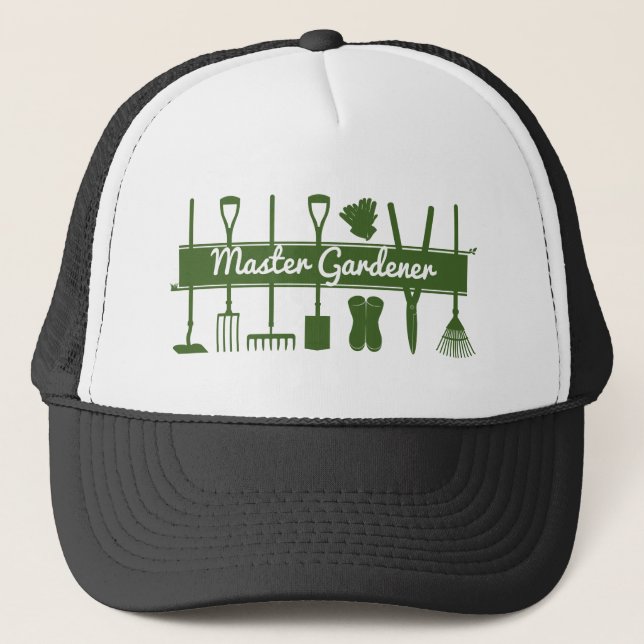 Modern Master Gardener Trucker Hat (Front)