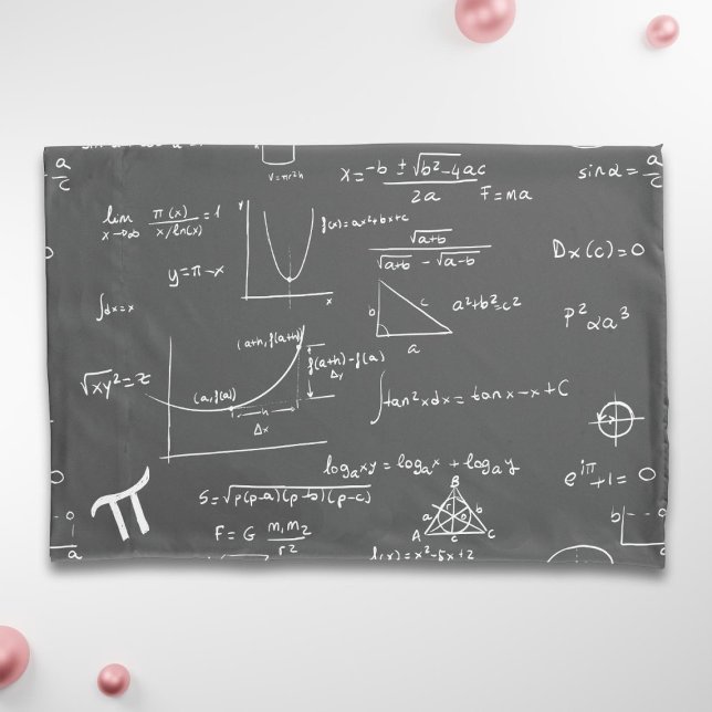 Modern Math Pattern  Pillowcase (Creator Uploaded)