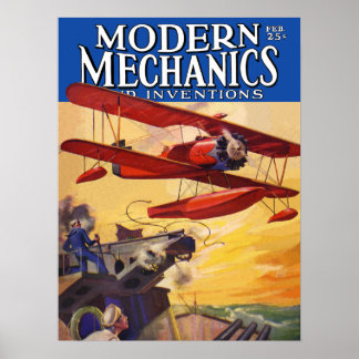 Modern Mechanics and Inventions Poster