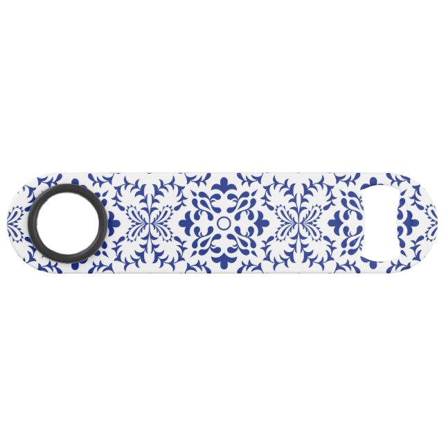 Modern Mediterranean Blue Mosaic Wedding (Front (Horizontal))