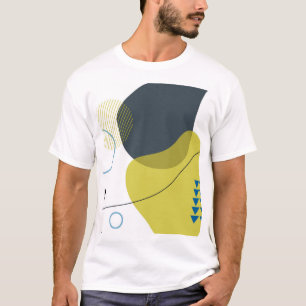 Modern, Memphis, cool, unique, trendy illustration T-Shirt