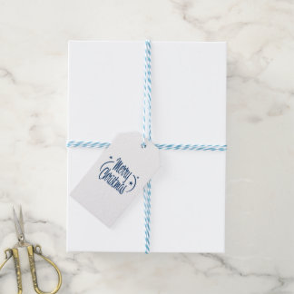Modern Merry Christmas Gift Tag
