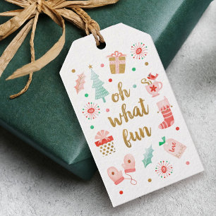 Modern Merry Christmas Gift Tag