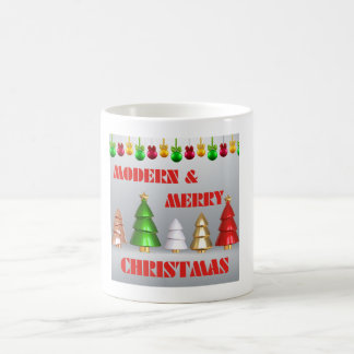 Modern Merry Christmas Mug - Festive Design