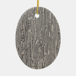Modern metal static style design in silver grey. ceramic tree decoration