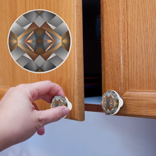 Modern Metalic Ceramic Knob (Creator Uploaded)