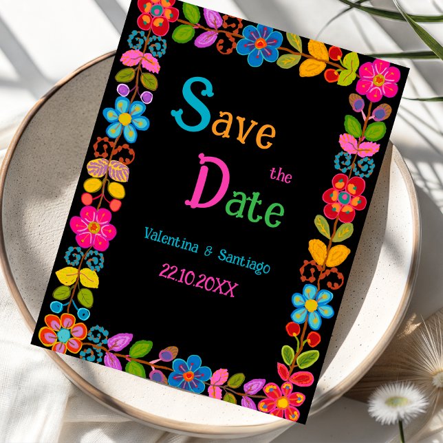 Modern Mexican wedding  Save The Date (Creator Uploaded)