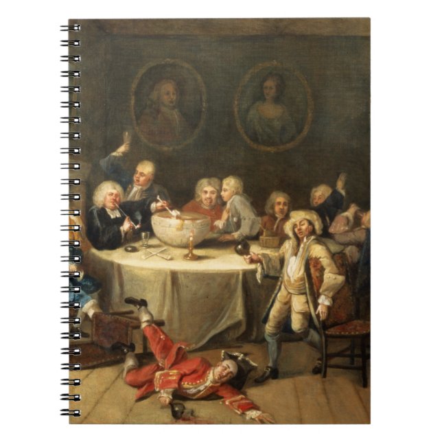 Modern Midnight Conversation Notebook (Front)
