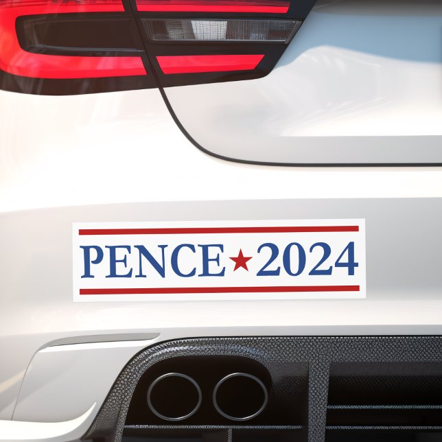 Modern Mike Pence 2024 US President Bumper Sticker (Creator Uploaded)