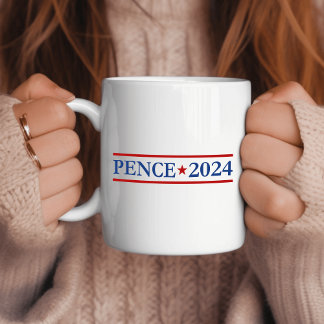 Modern Mike Pence 2024 US President Coffee Mug