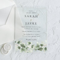 Modern Minimal All Seasons Greenery Wedding