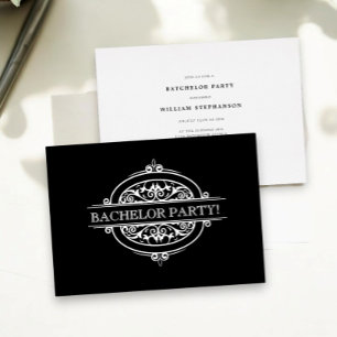 modern minimal batchelor party