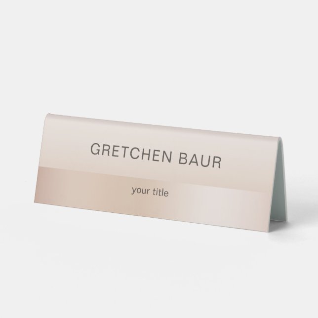 Modern Minimal Beige Skin Colour (Front)