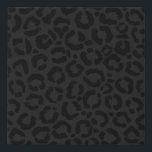 Modern Minimal Black Leopard Print<br><div class="desc">This modern and minimal design is perfect for the stylish and trendy woman. It features a charcoal black and dark black leopard cheetah animal print pattern. It's cool, unique, contemporary, and fashionable. ***IMPORTANT DESIGN NOTE: For any custom design request such as matching products, colour changes, placement changes, or any other...</div>