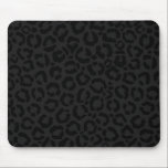 Modern Minimal Black Leopard Print Mouse Mat<br><div class="desc">This modern and minimal design is perfect for the stylish and trendy woman. It features a charcoal black and dark black leopard cheetah animal print pattern. It's cool, unique, contemporary, and fashionable. ***IMPORTANT DESIGN NOTE: For any custom design request such as matching products, colour changes, placement changes, or any other...</div>