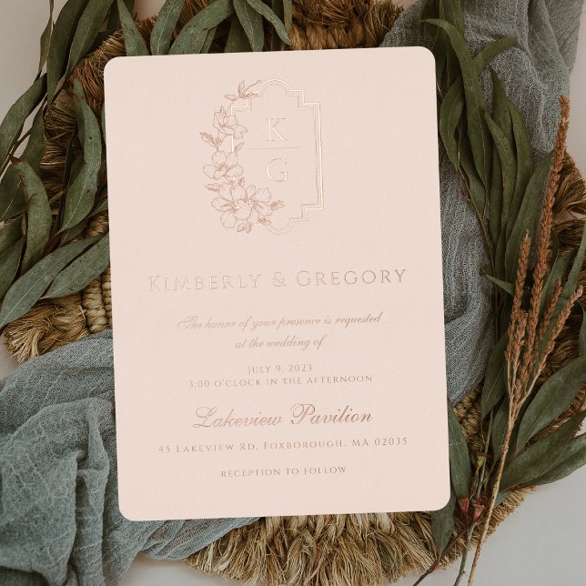Modern Minimal | Blush Rose Gold Wedding (Creator Uploaded)