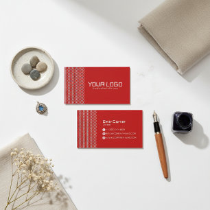 Modern Minimal Brand Logo Business Card Design