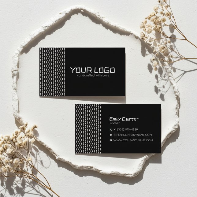 Modern Minimal Brand Logo Business Card Design (Creator Uploaded)