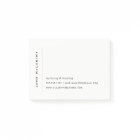 Modern Minimal Business Cards | Blush