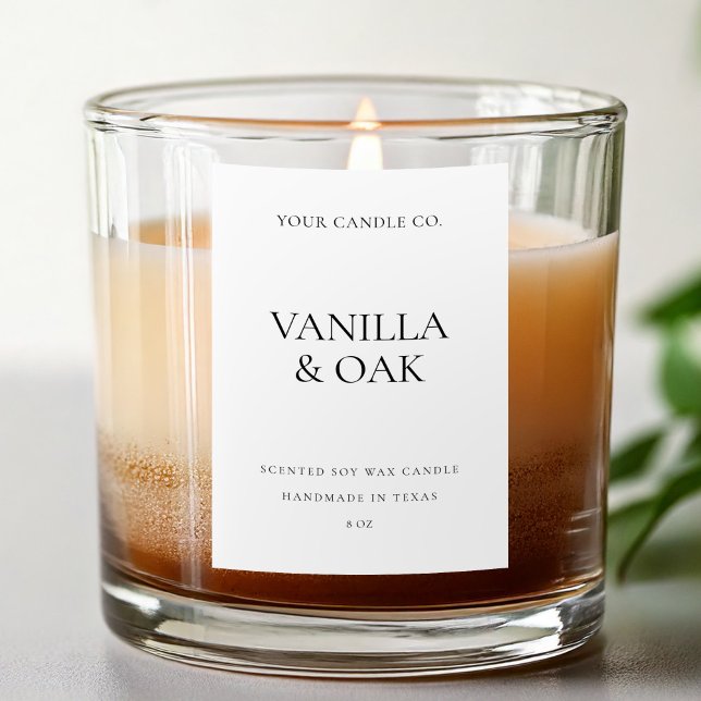Modern Minimal Candle Label (Creator Uploaded)