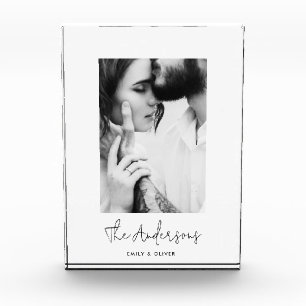 Modern minimal contemporary photo family elegant