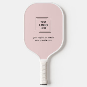 Modern Minimal Corporate Branding Style Pickleball Paddle
