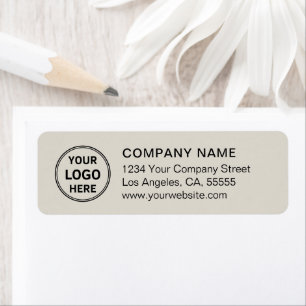 Modern Minimal Custom Logo Neutral Corporate