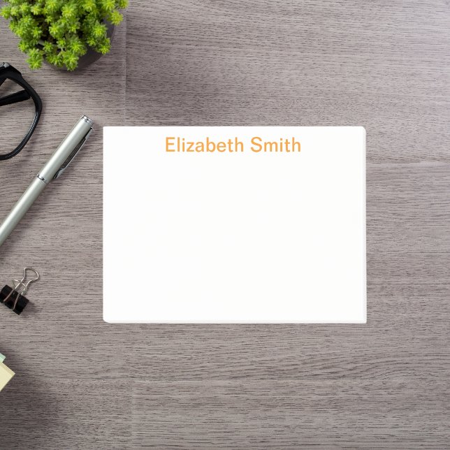 Modern Minimal Custom Name Post-it Notes (Creator Uploaded)