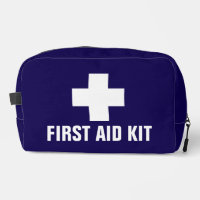 Modern Minimal Emergency First Aid Identification