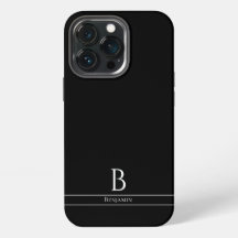 Modern Minimal Monogram Case-Mate iPhone Case