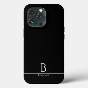 Modern Minimal Monogram Case-Mate iPhone Case
