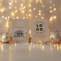 Modern minimal natural script boho QRcode
