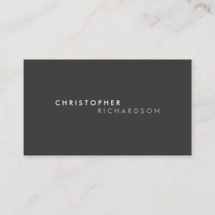MODERN & MINIMAL No. 7 Business Card