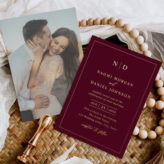 Modern Minimal Overlay Photo Wedding (Creator Uploaded)