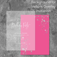 Modern Minimal Pink Diamonds Birthday Background