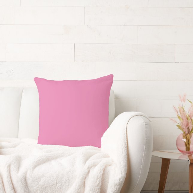 Modern Minimal Pink Solid Colour  Cushion (Couch)