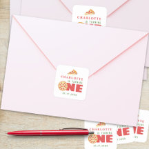 Modern Minimal Pizza First Birthday Party Custom