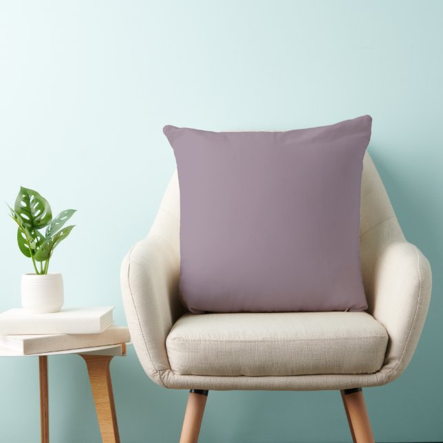Modern Minimal Purple Plum Solid Colour Cushion (Chair)