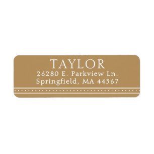  Modern Minimal Return Address Labels