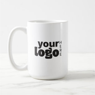 Modern Minimal Simple Your Logo Here Coffee Mug