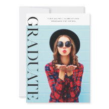 Modern Minimal Trendy & Chic  | Photo Graduation