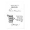 Modern Minimal Wedding Jenga Game Guestbook Sign