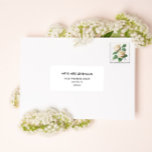 Modern minimalism wedding guest address labels<br><div class="desc">Modern minimalism wedding guest address labels</div>