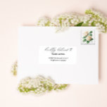 Modern minimalism wedding guest address labels<br><div class="desc">Modern minimalism wedding guest address labels Kindly deliver to</div>