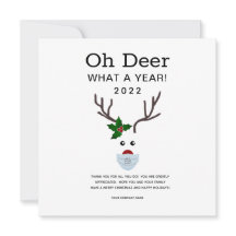 Modern Minimalist 2022 Corporate Logo Christmas