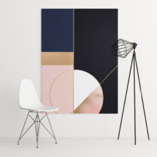 Modern minimalist abstract wall art